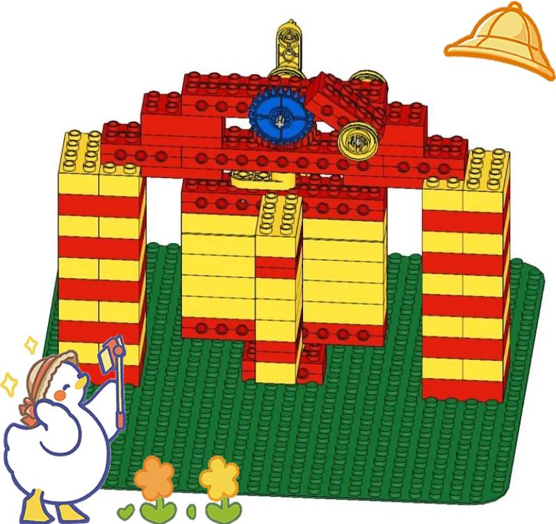 樂高大顆粒旋轉(zhuǎn)門課程體驗 開啟創(chuàng)意與機械原理的趣味之門